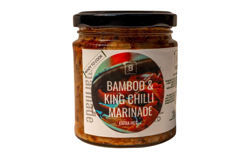 Bengamese Bamboo & King Chilli Marinade   Glass Jar  200 grams
